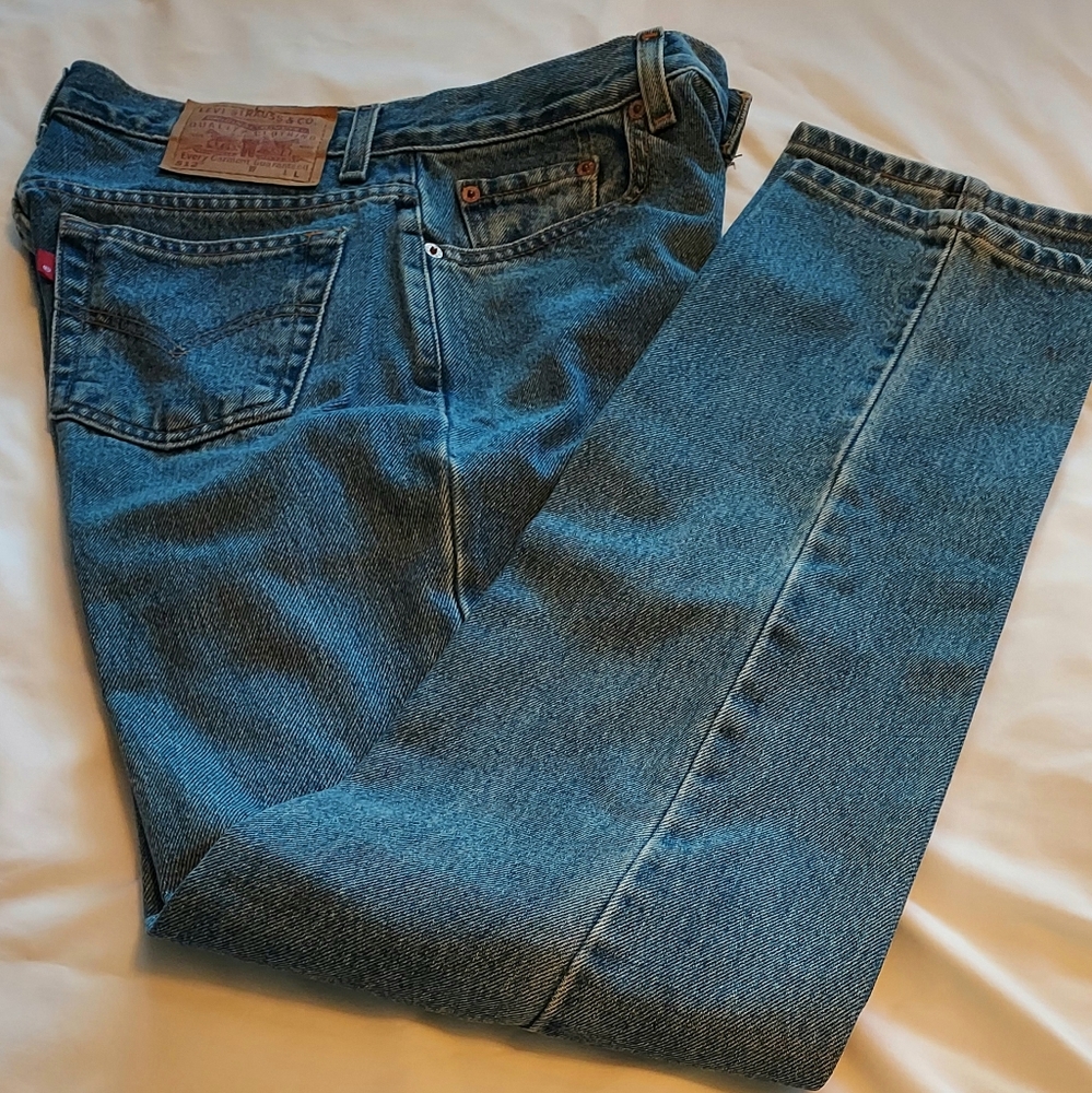 LEVIS 512 SLIM FIT JEANS JUNIORS SZ 9  L
